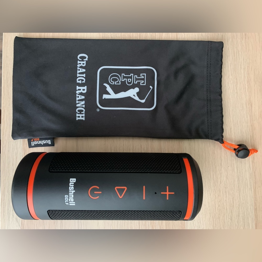 Bushnell Brand New Portable Speaker AND Range Finder